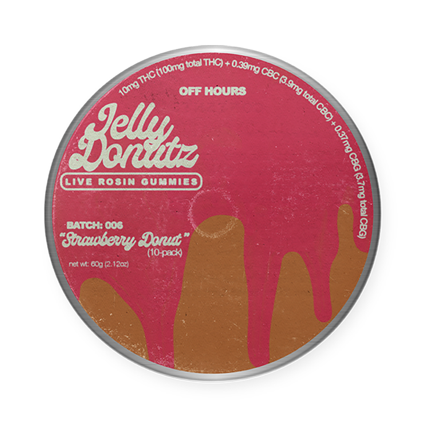 JELLY→　BADPHILOSOPHY20th AnniversaryDVD 006 Jelly Donutz “Strawberry Donut” – Off Hours