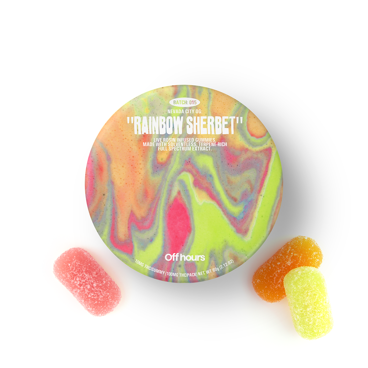#015 Nevada City OG “Rainbow Sherbet”