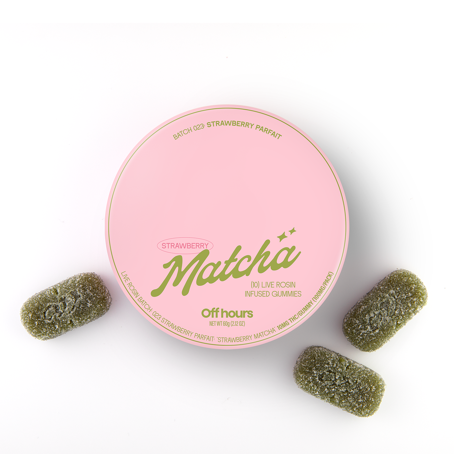 #023 Strawberry Parfait “Strawberry Matcha”