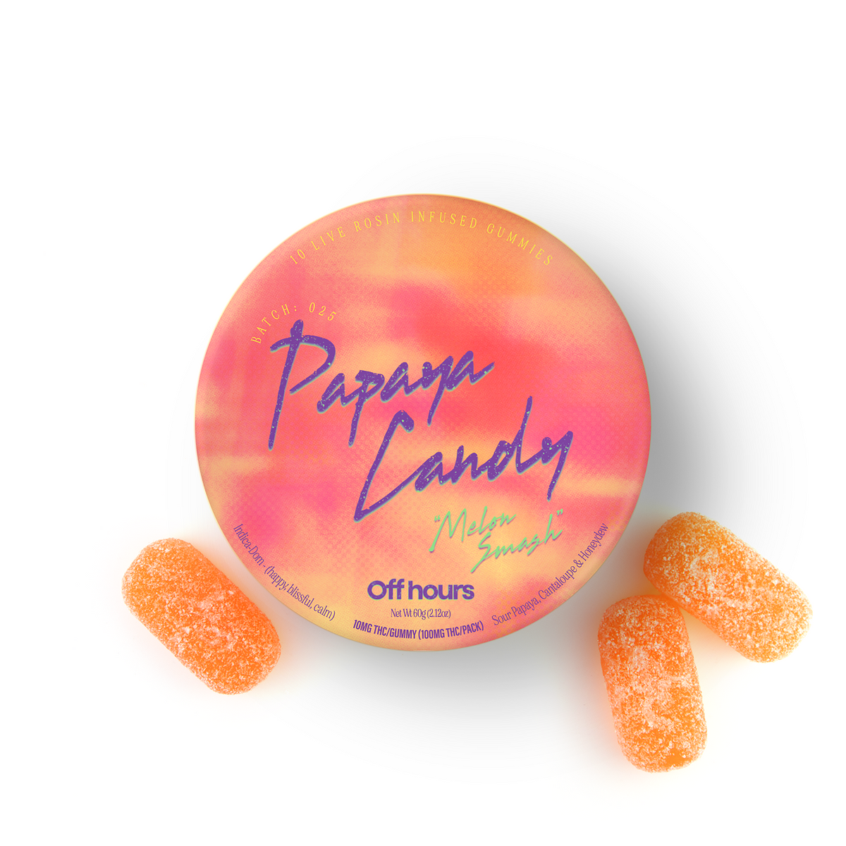 #025 Papaya Candy “Melon Smash”