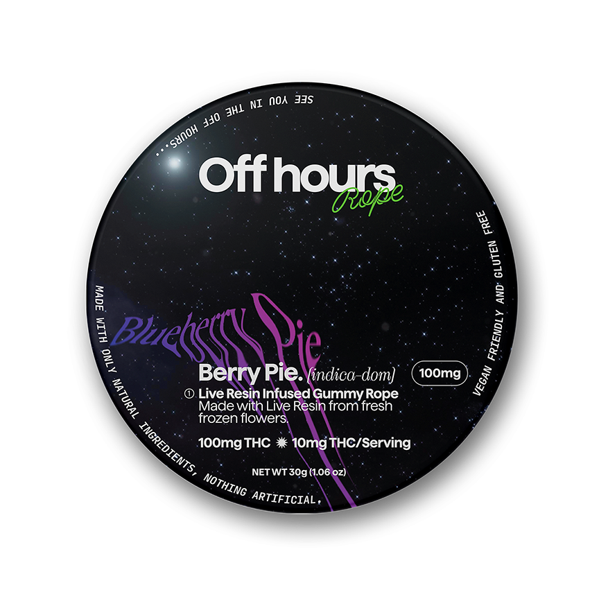 Berry Pie Live Resin Infused Rope