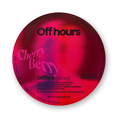 Off Hours Offline Cherry Berry Gummies