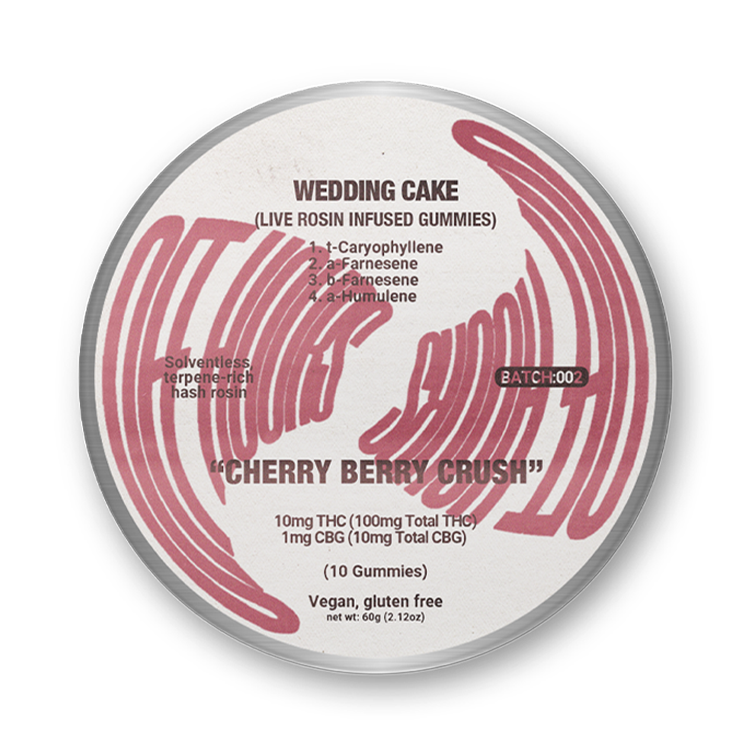 #002 Wedding Cake “Cherry Berry Crush”