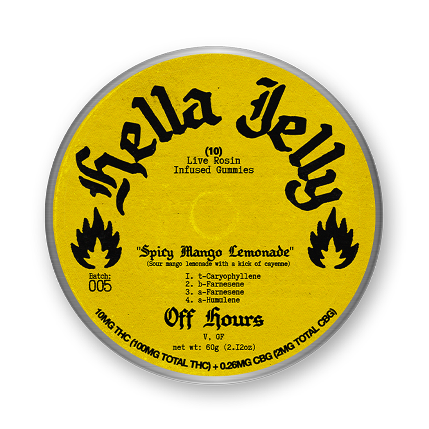 #005 Hella Jelly “Spicy Mango Lemonade”