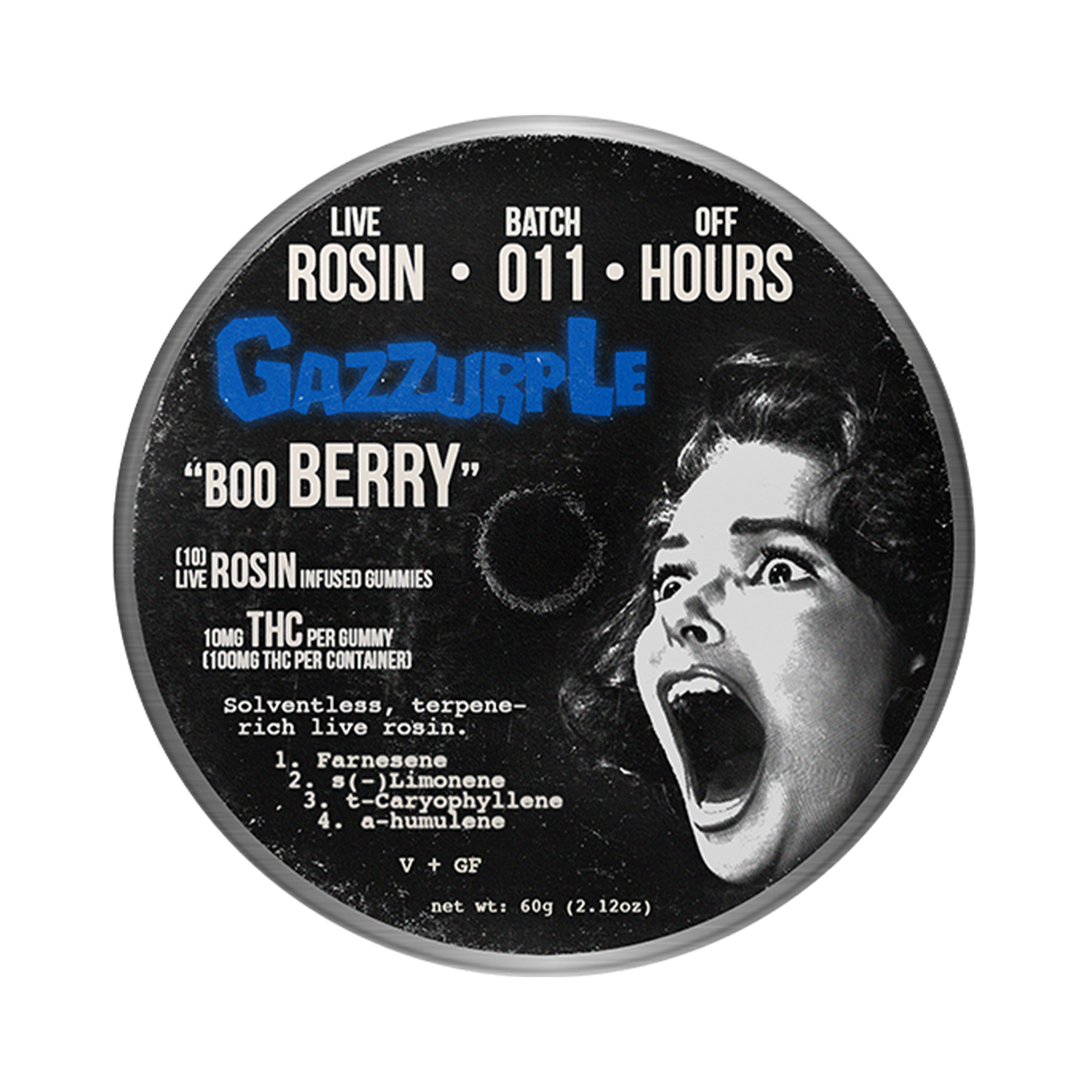 #011 Gazzurple “Boo Berry”