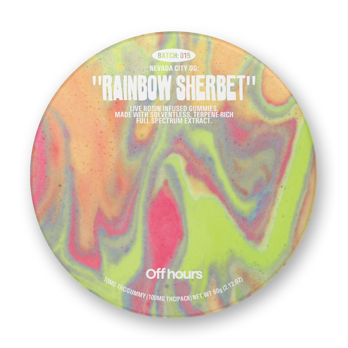 #015 Nevada City OG “Rainbow Sherbet”
