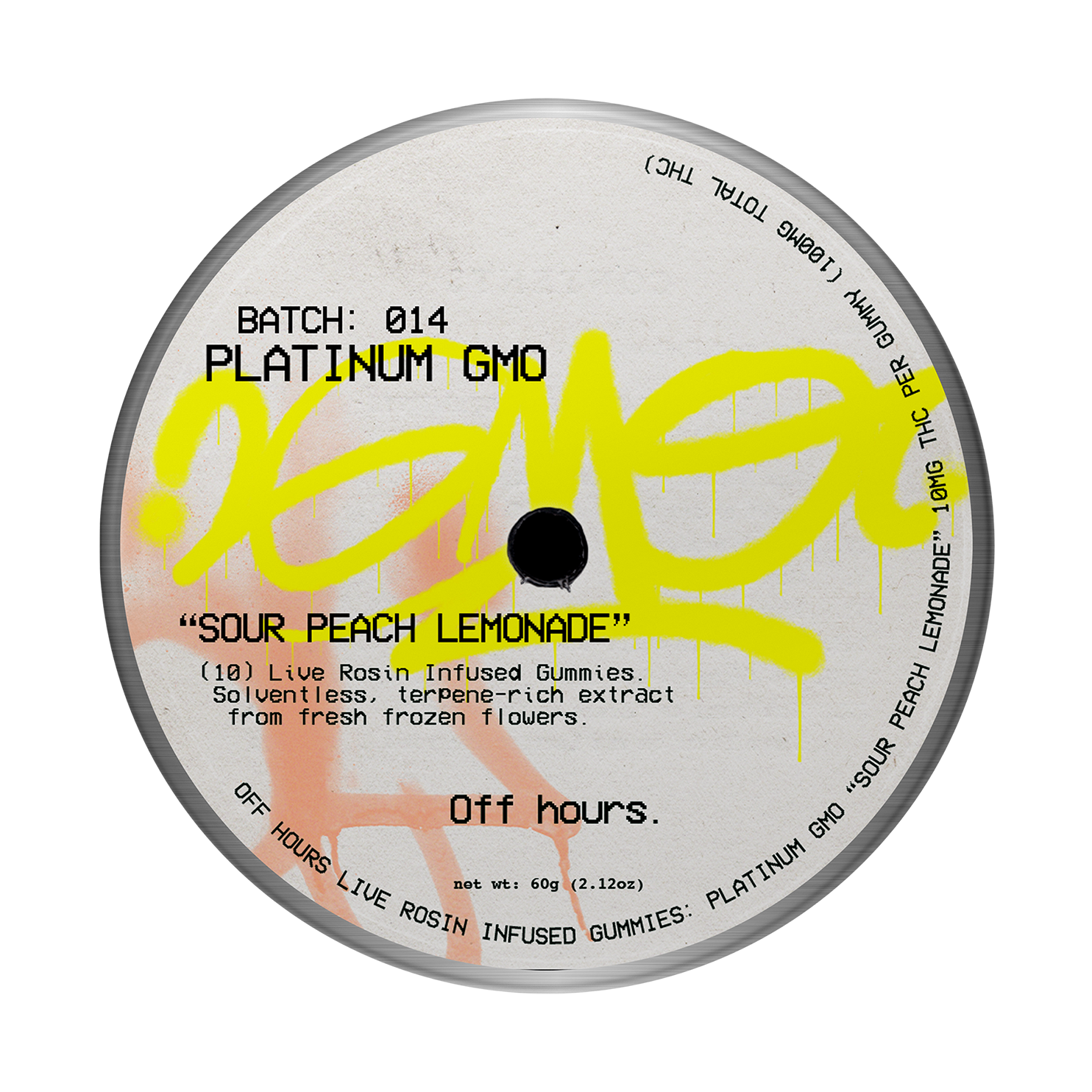 #014 Platinum GMO “Sour Peach Lemonade”