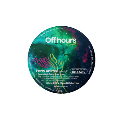 Off Hours Party Animal Rope Gummies